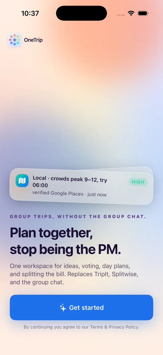 Wendir welcome — Plan together, stop being the PM